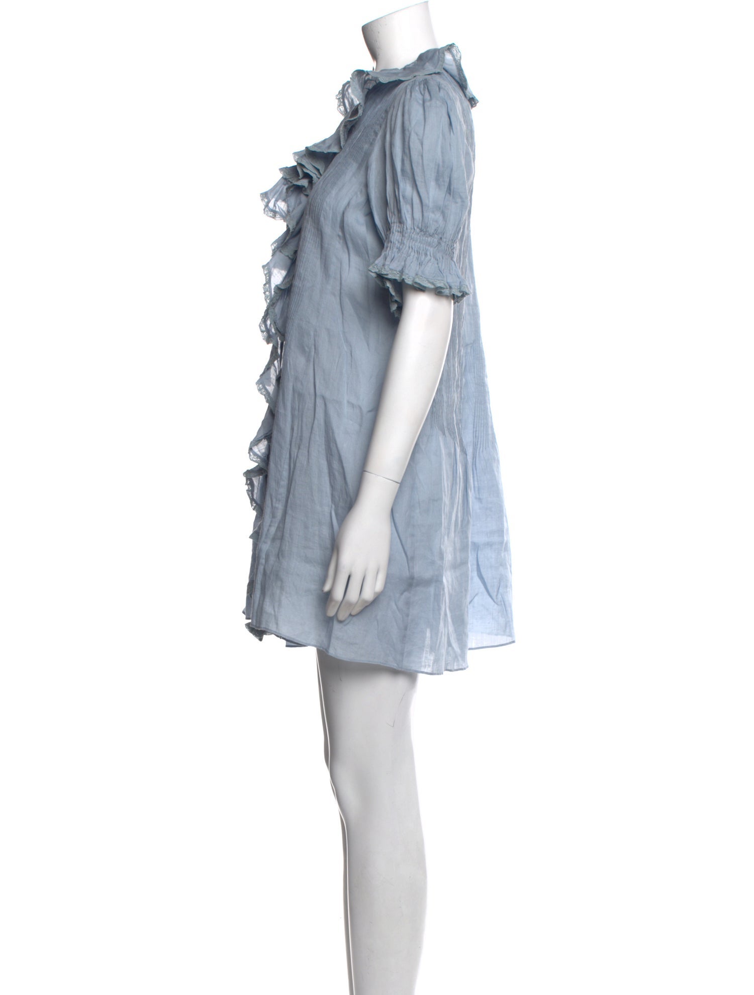 DÔEN Cowl Neck Mini Dress