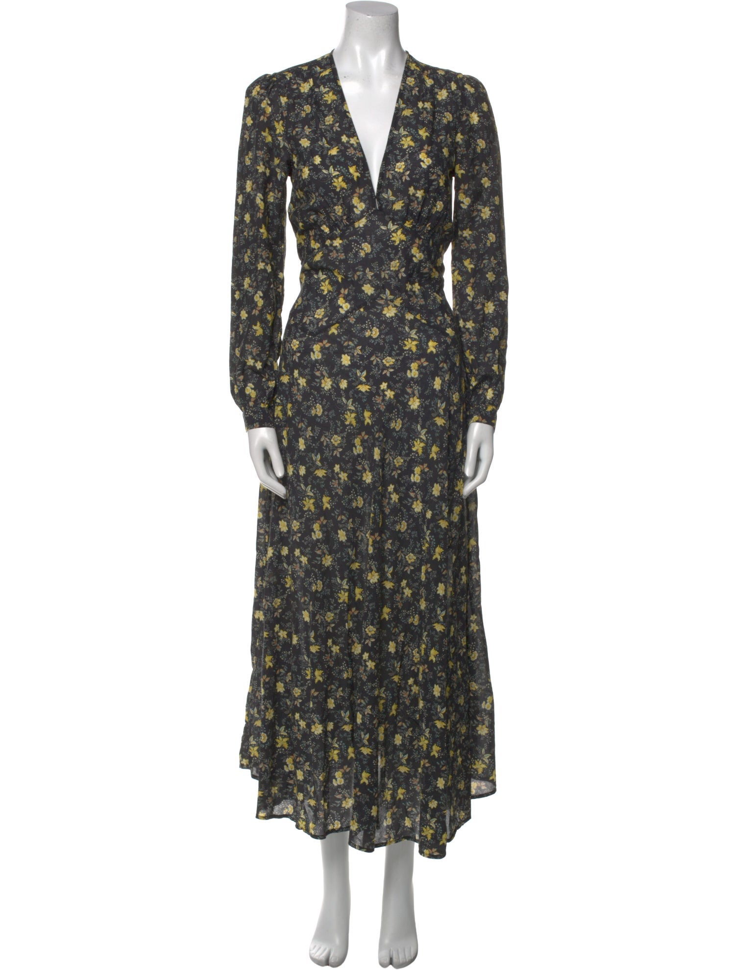 DÔEN Floral Print Long Dress