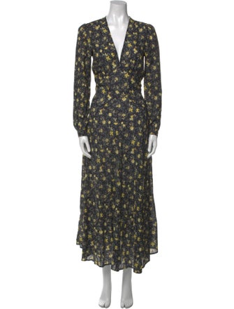 DÔEN Floral Print Long Dress