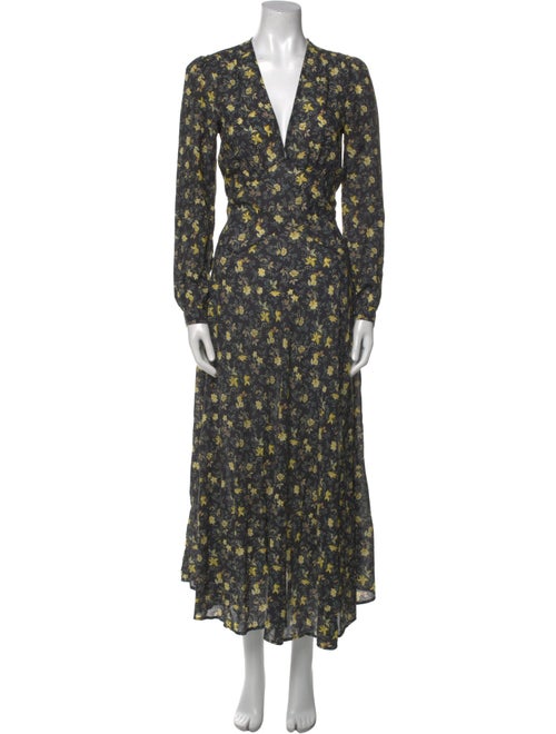 DÔEN Floral Print Long Dress