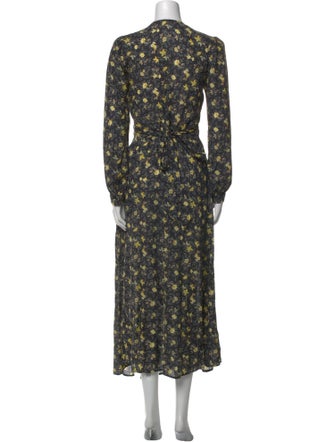 DÔEN Floral Print Long Dress