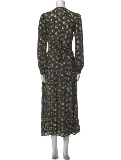 DÔEN Floral Print Long Dress