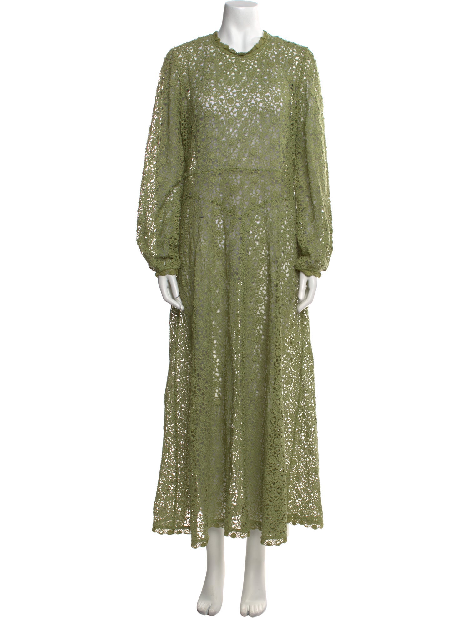 DÔEN Crew Neck Long Dress