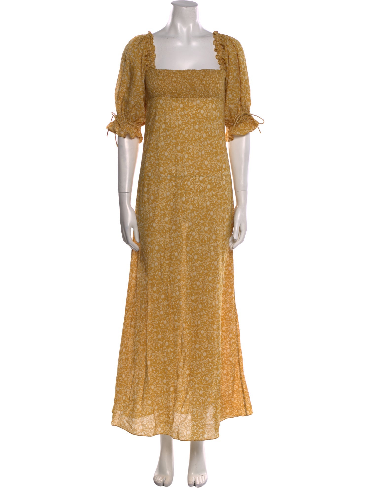 DÔEN Square Neckline Long Dress