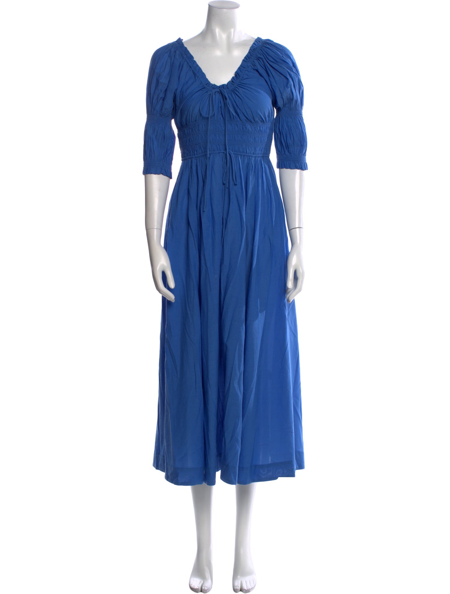 DÔEN V-Neck Long Dress