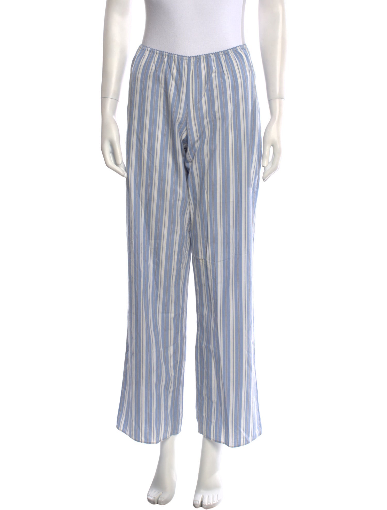 DÔEN Striped Wide Leg Pants