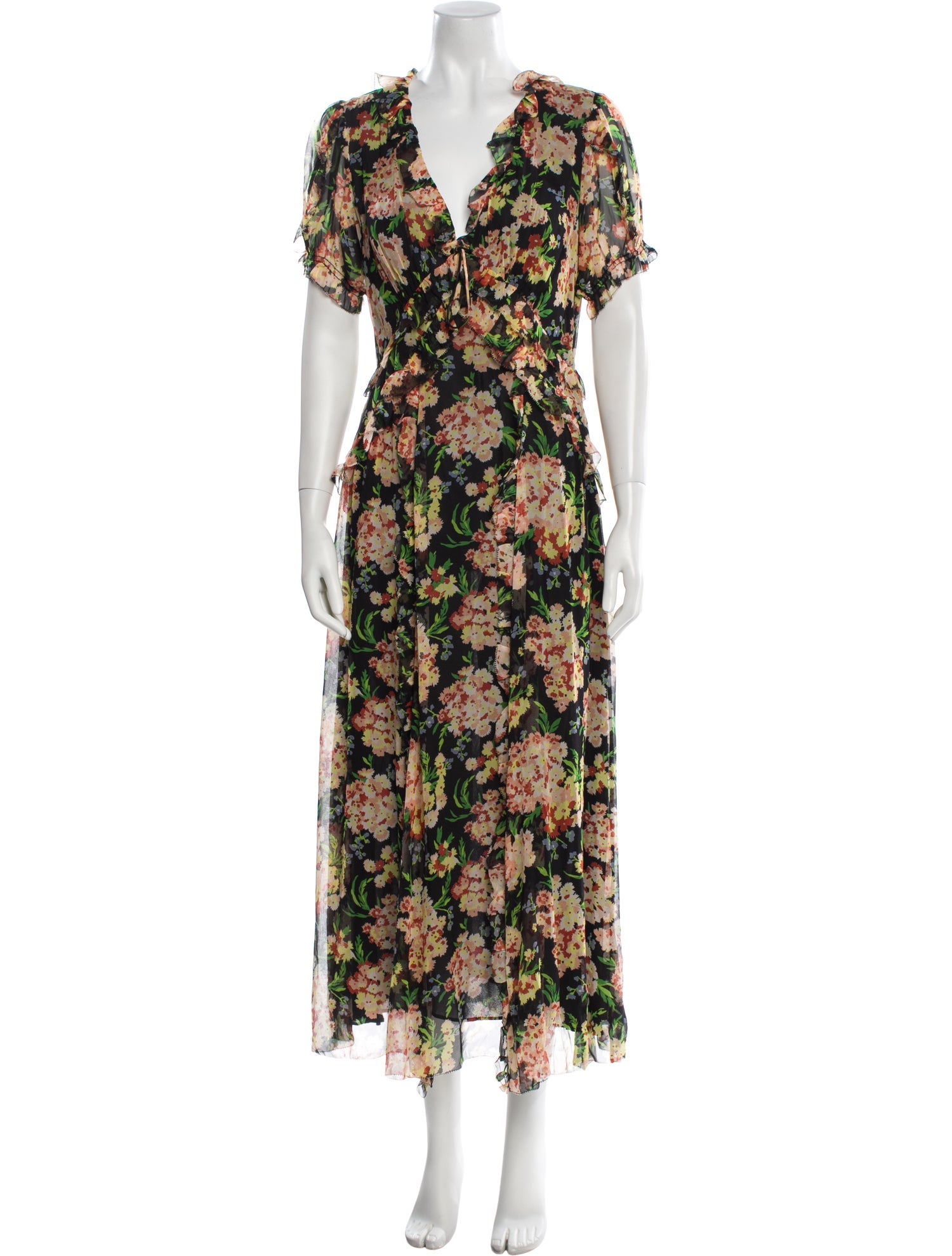 DÔEN Silk Long Dress