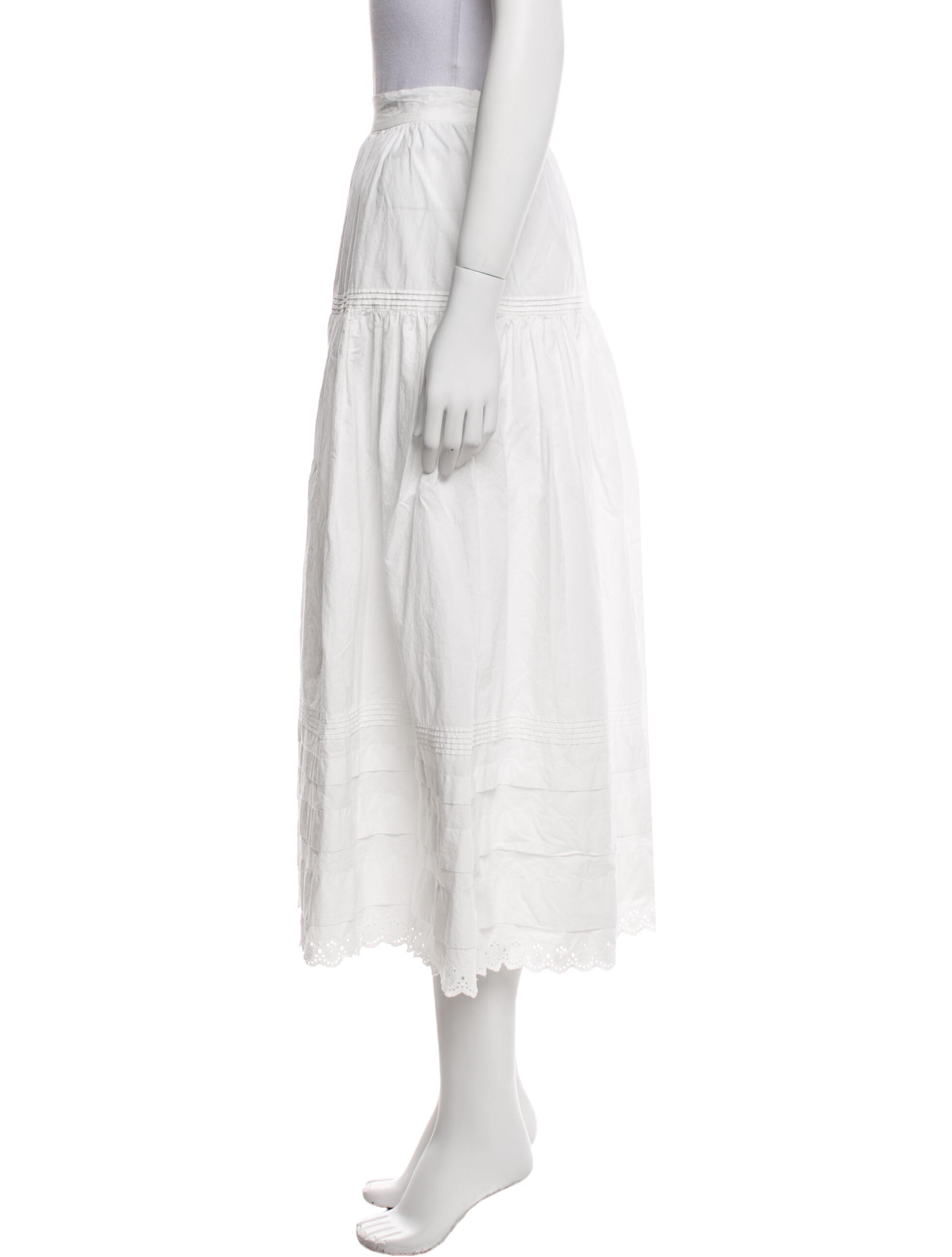 DÔEN Sebastiane Midi Length Skirt