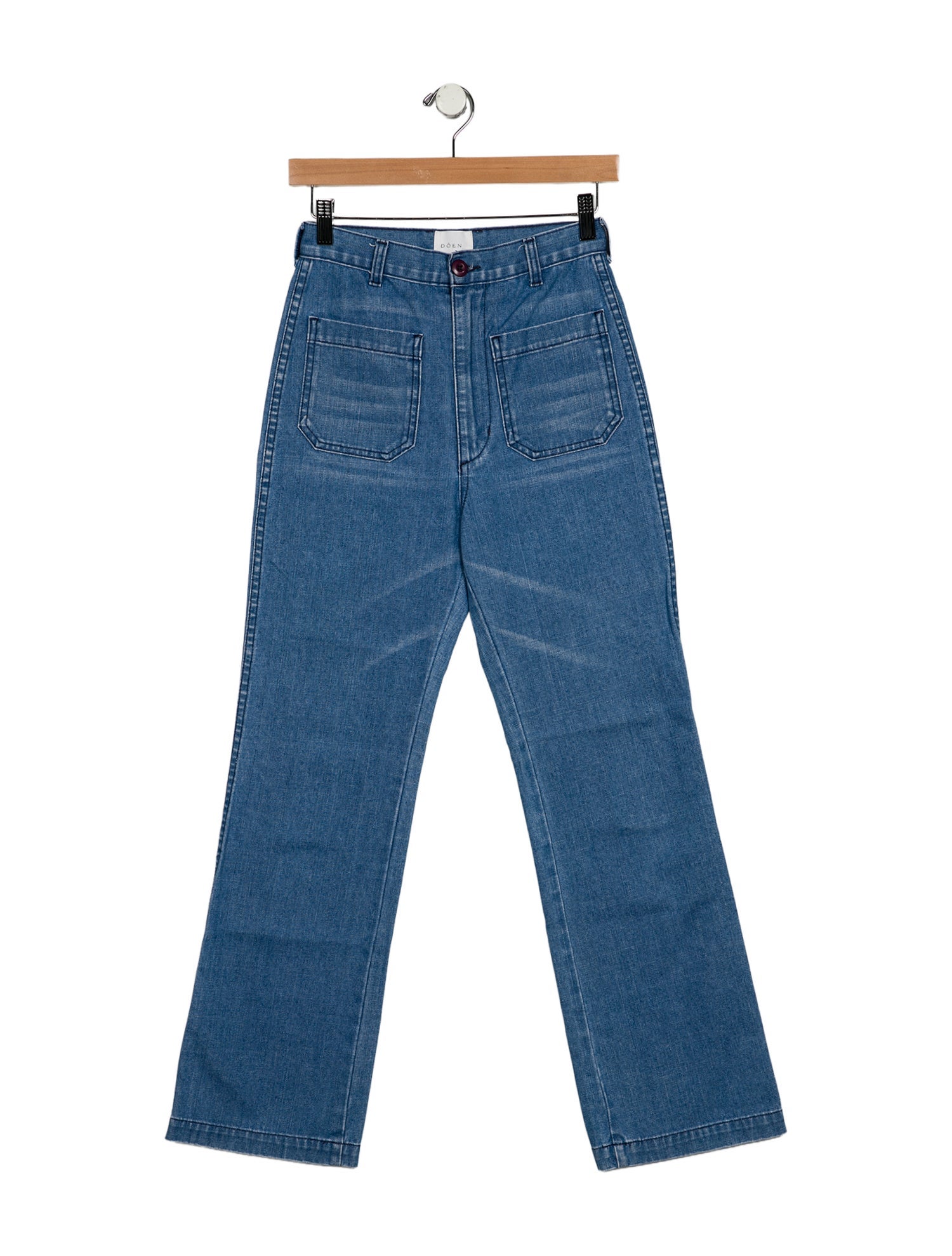 DÔEN High-Rise Wide Leg Jeans