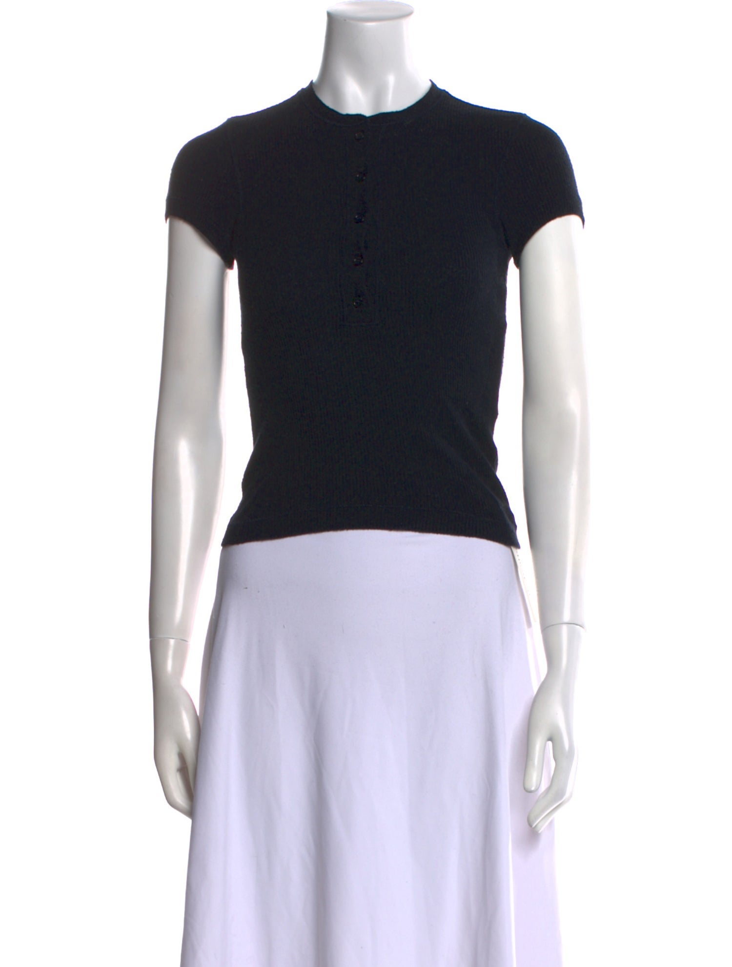 DÔEN Silk Crew Neck Top