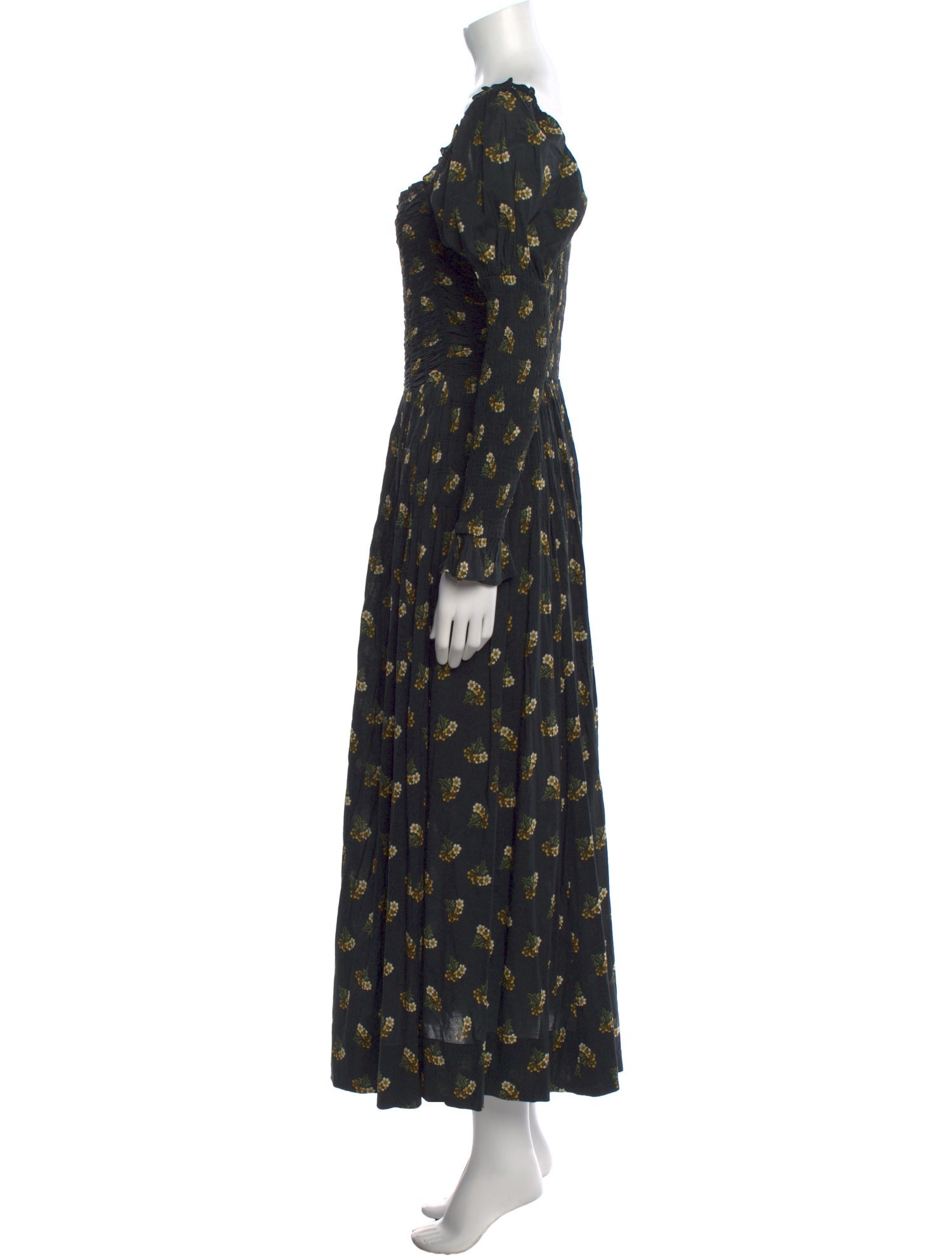 DÔEN Floral Print Long Dress