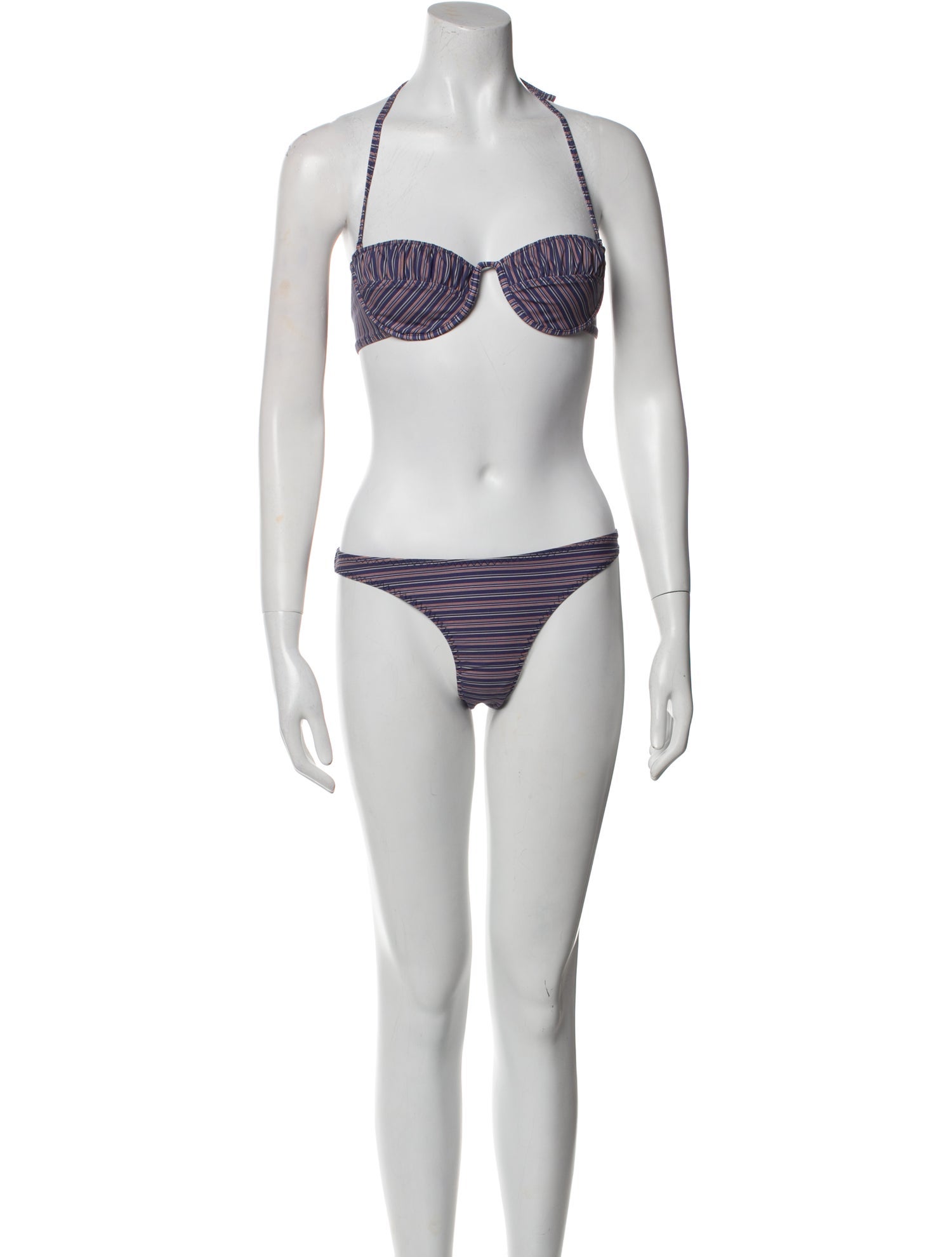 DÔEN Striped Bikini