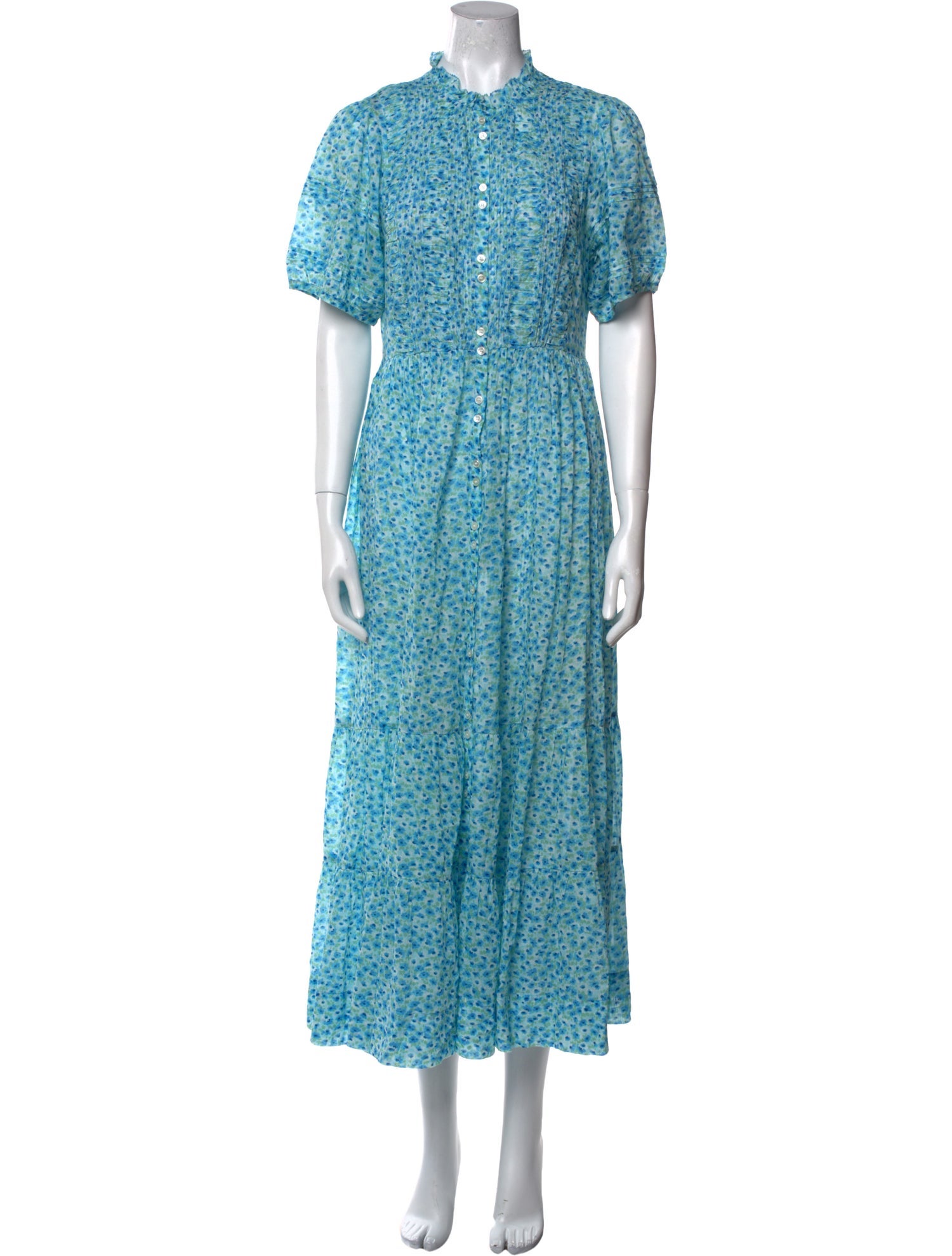 DÔEN Floral Print Long Dress