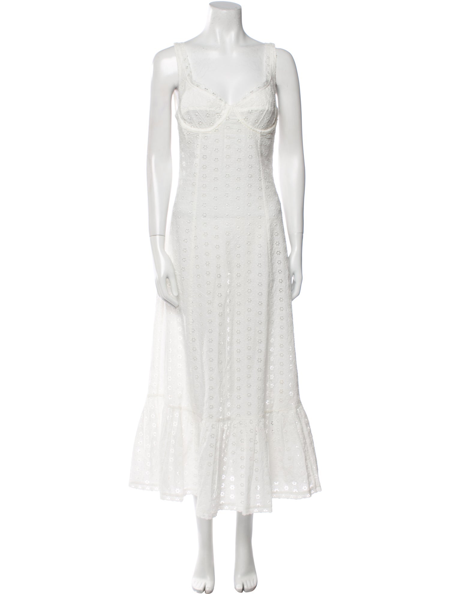 DÔEN V-Neck Long Dress