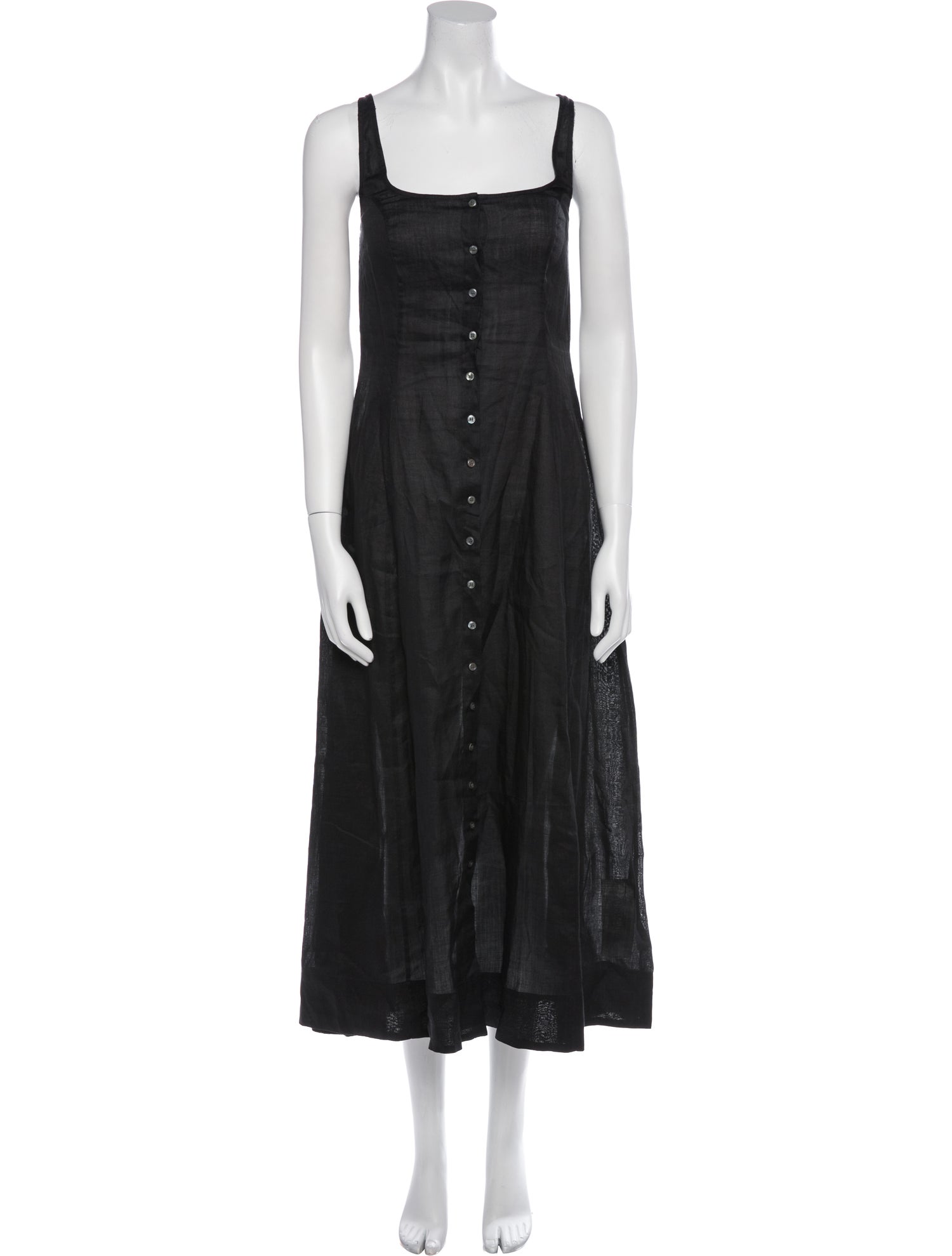 DÔEN Square Neckline Long Dress