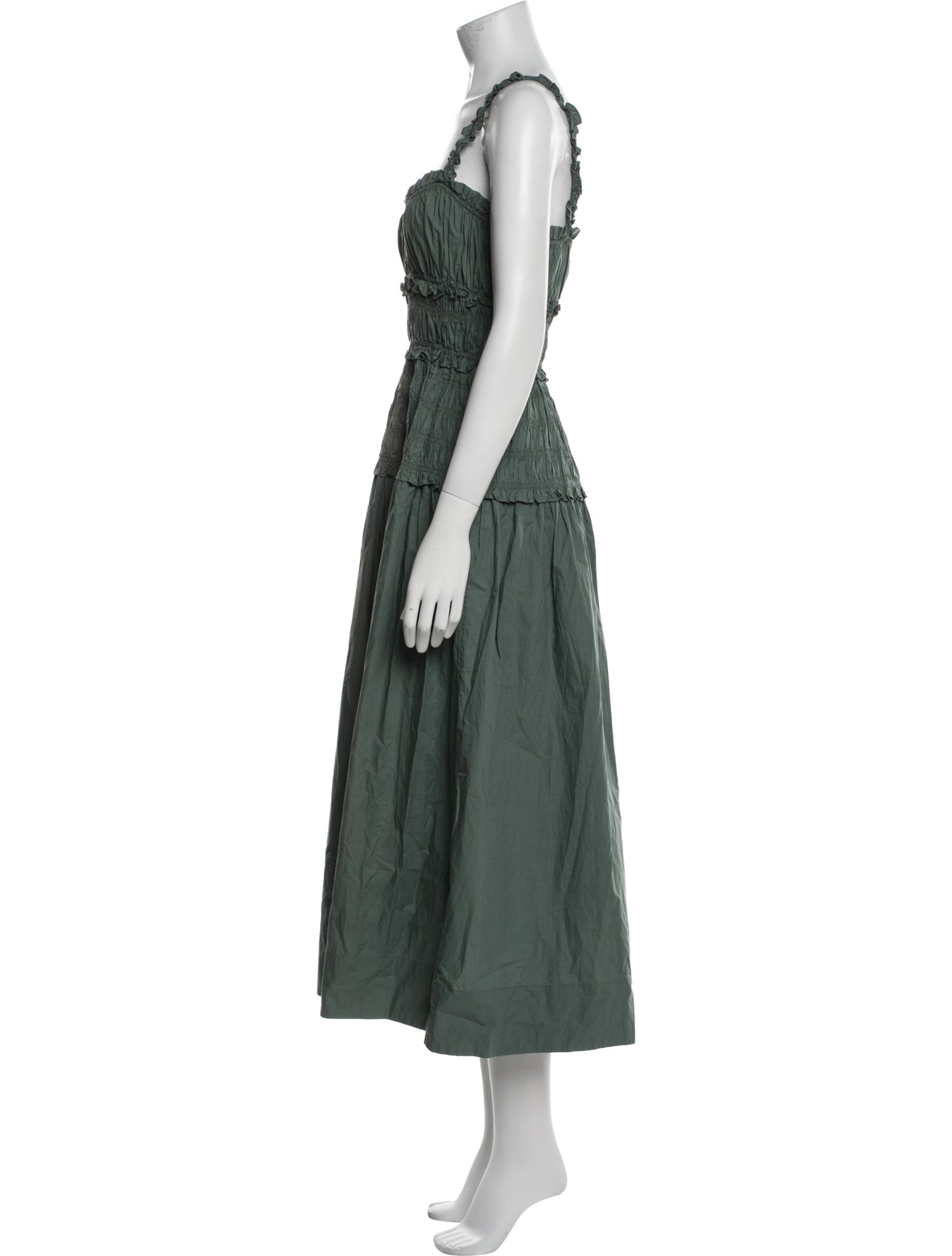 DÔEN Square Neckline Long Dress