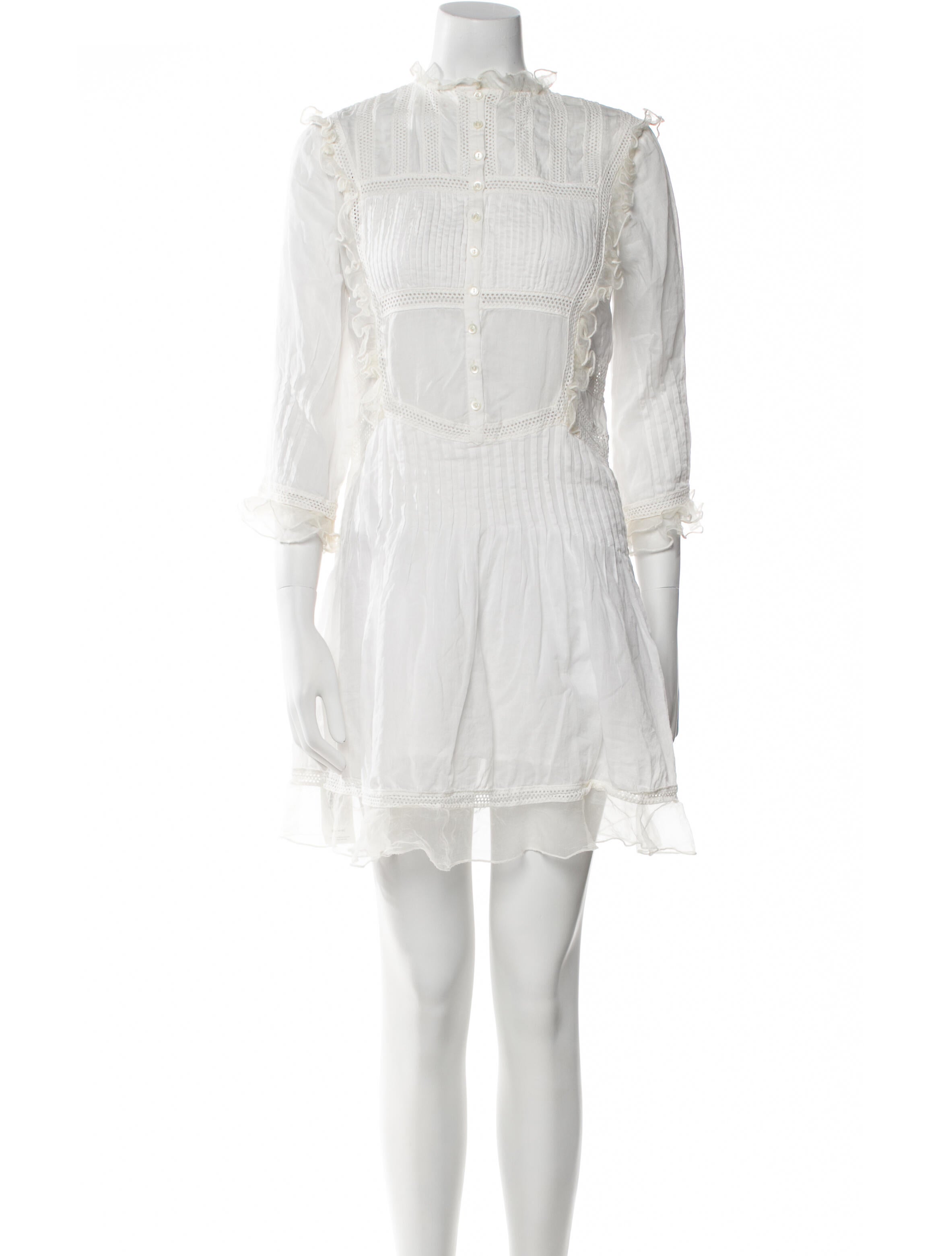 DÔEN Mock Neck Mini Dress