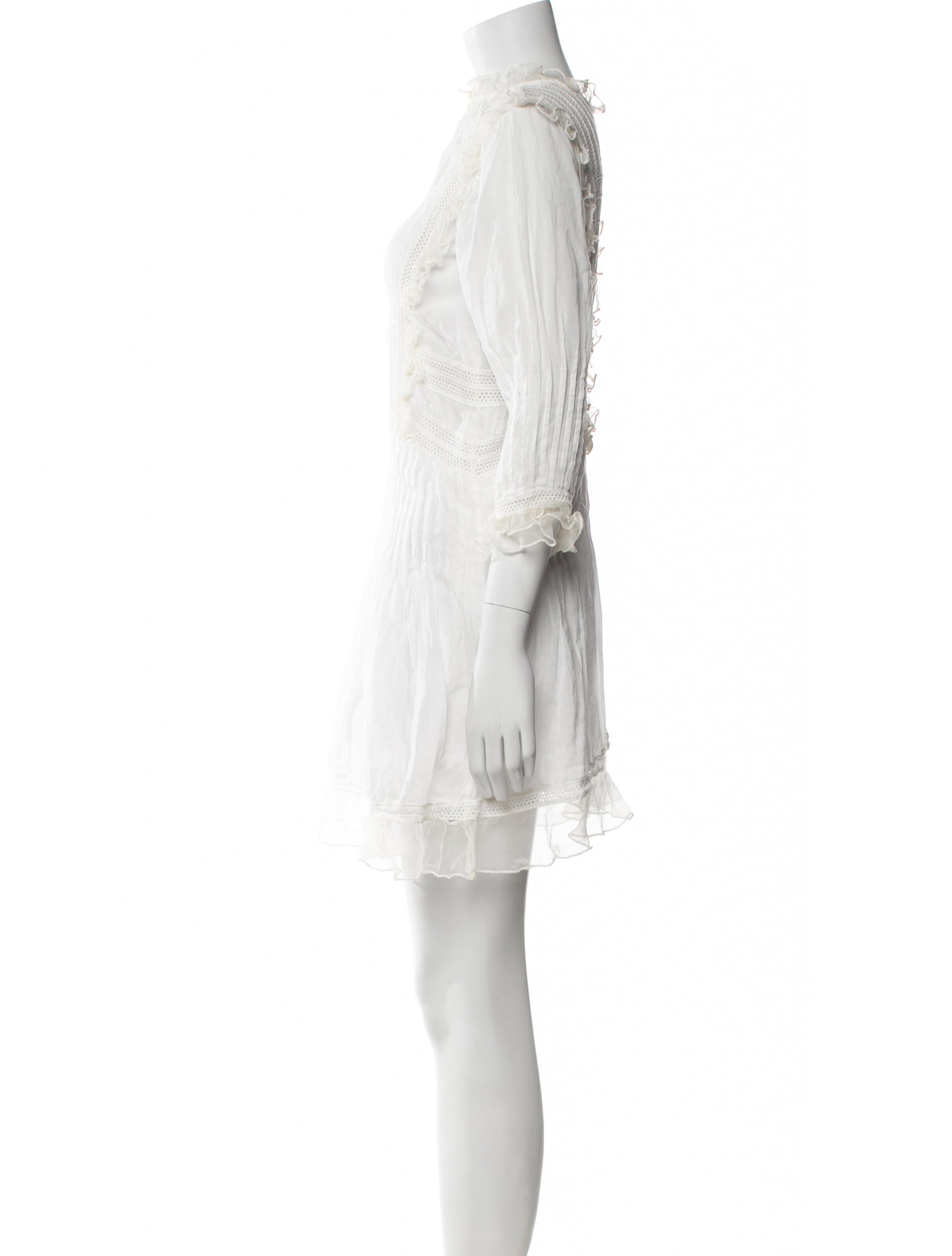 DÔEN Mock Neck Mini Dress