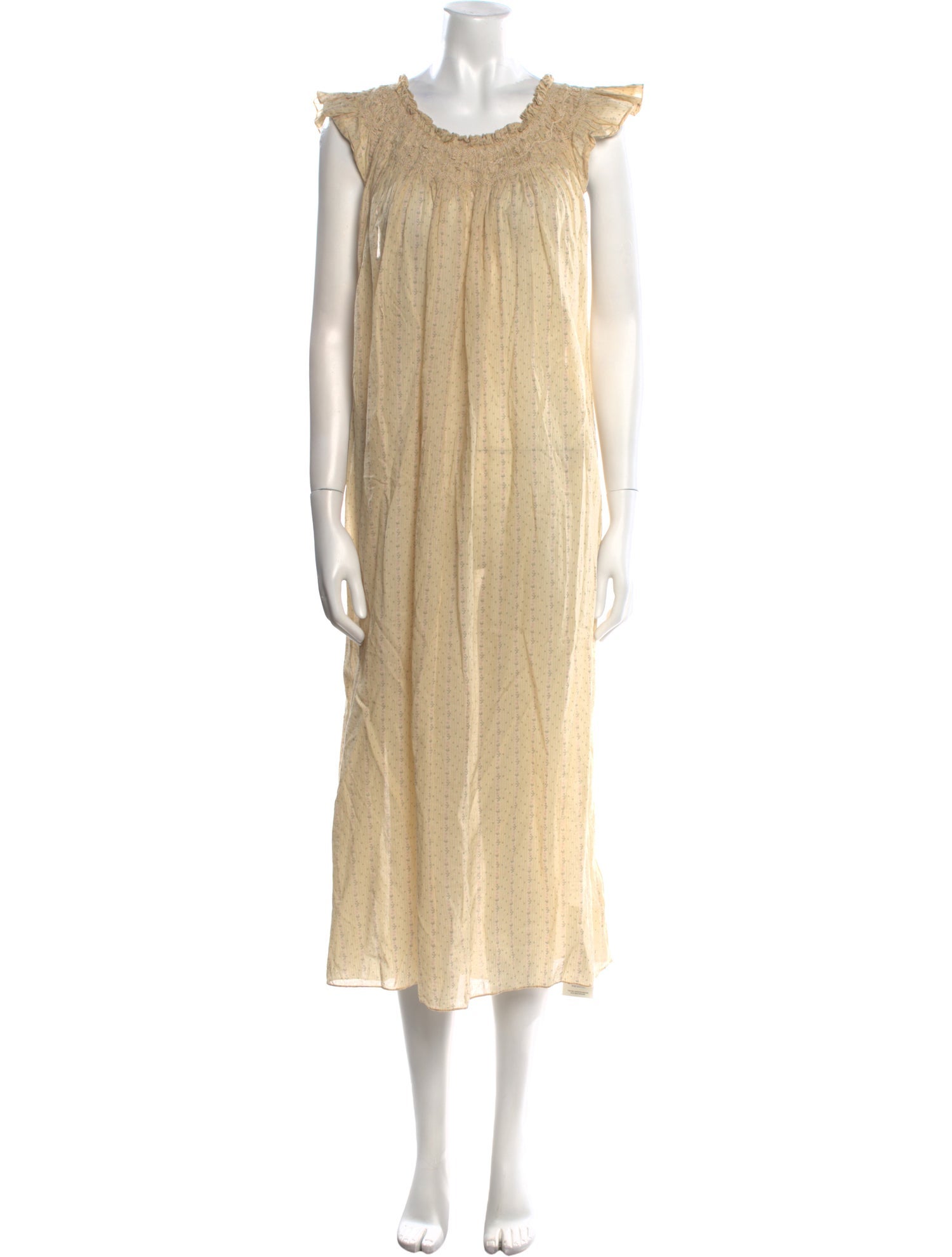 DÔEN Scoop Neck Long Dress