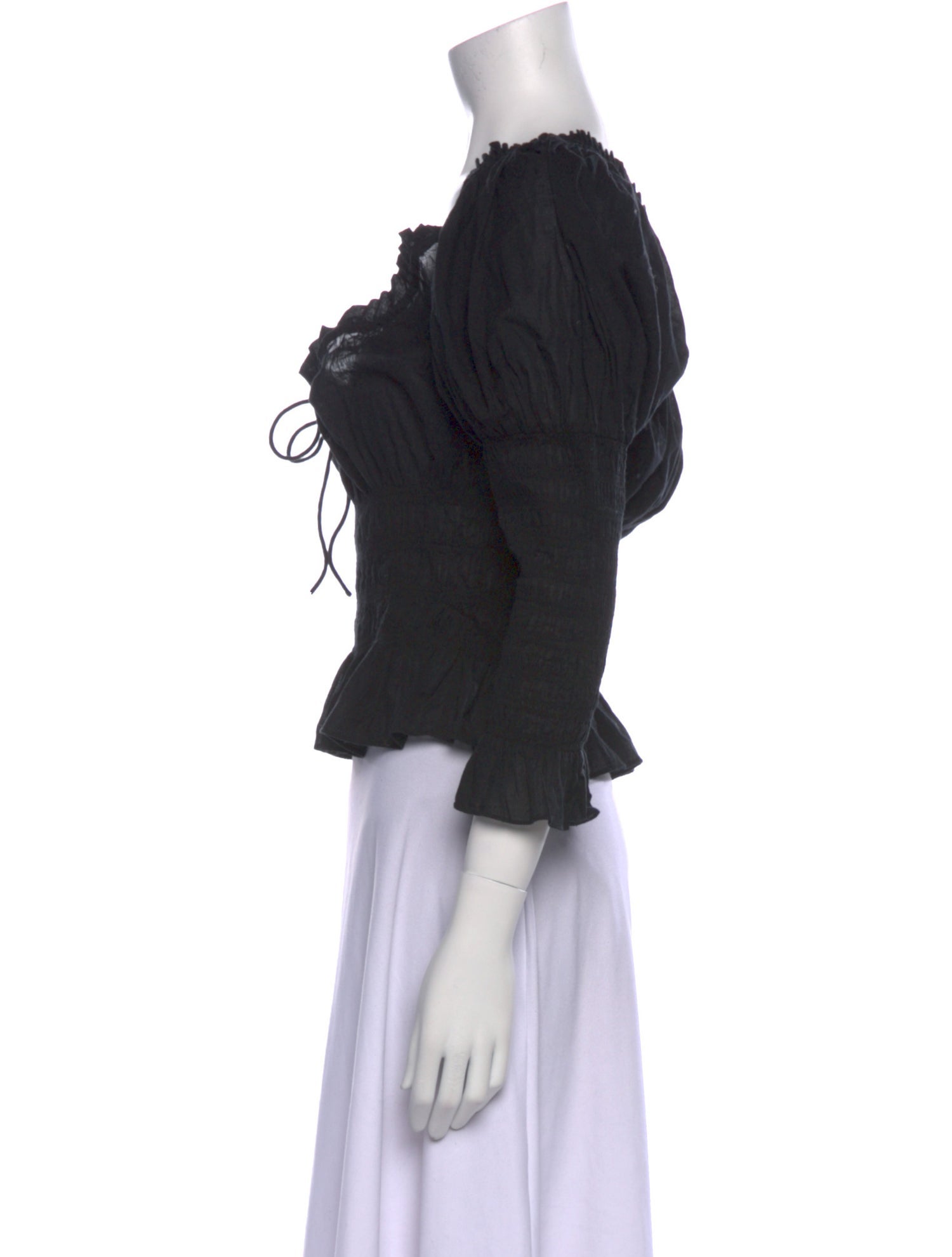 DÔEN Baptista Top Square Neckline Crop Top