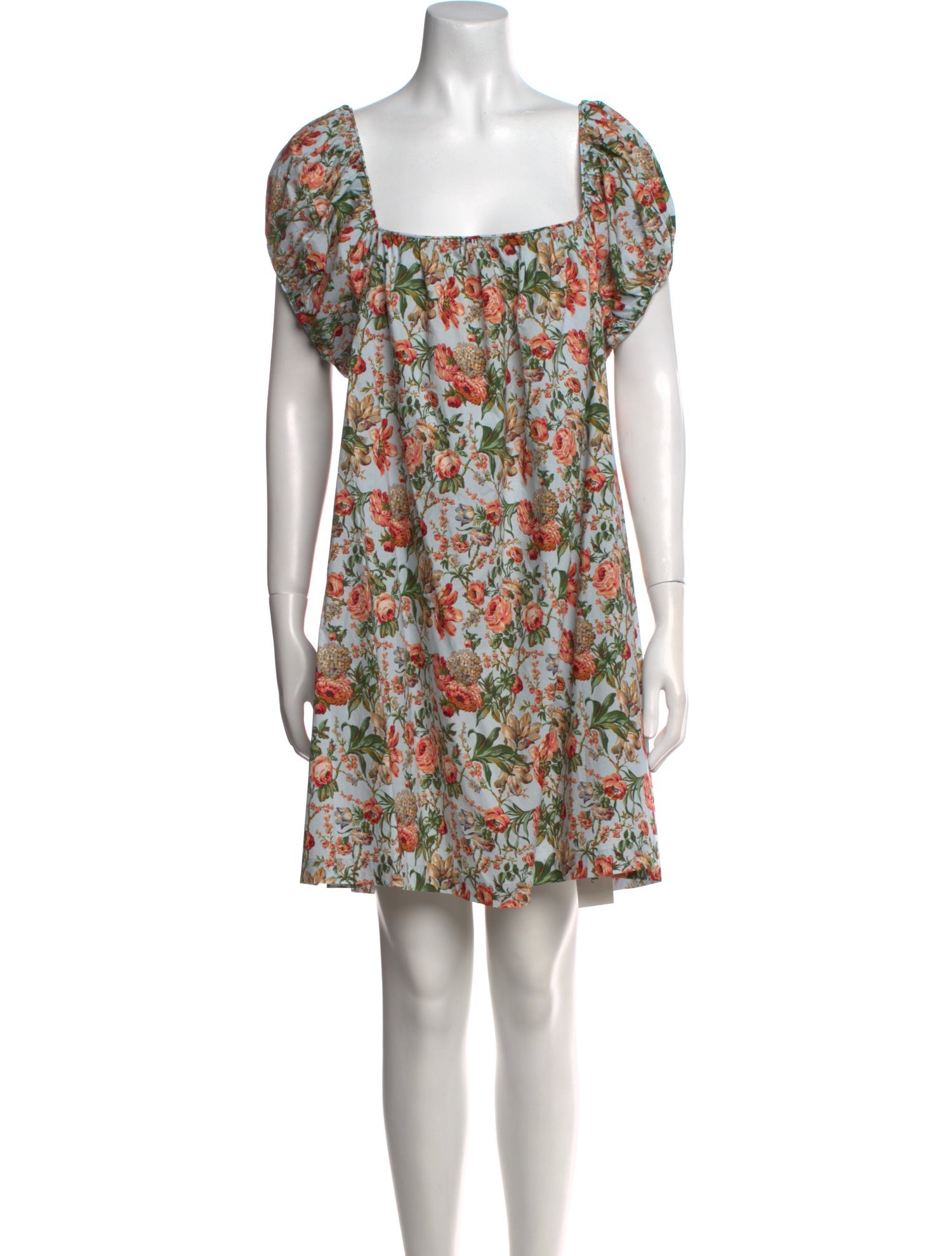 DÔEN Floral Print Mini Dress