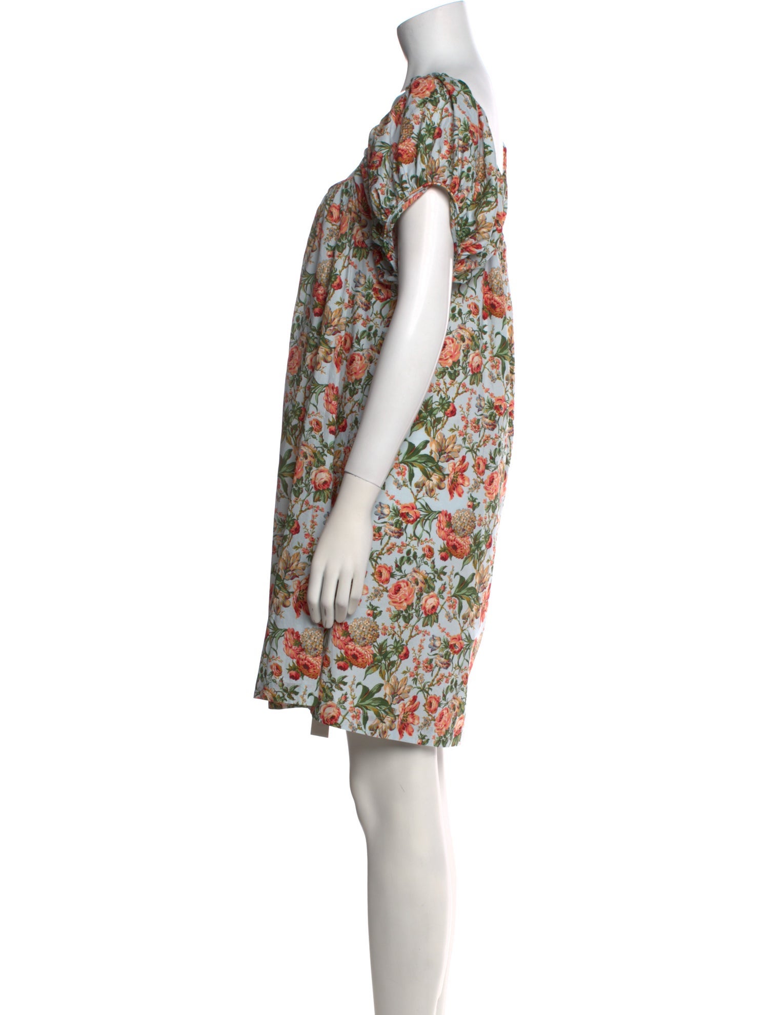 DÔEN Floral Print Mini Dress