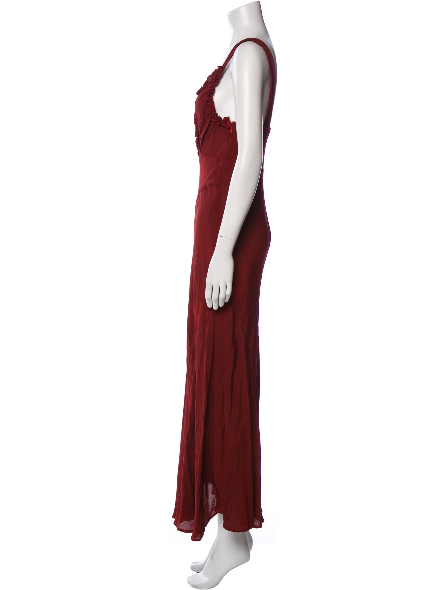 DÔEN V-Neck Long Dress