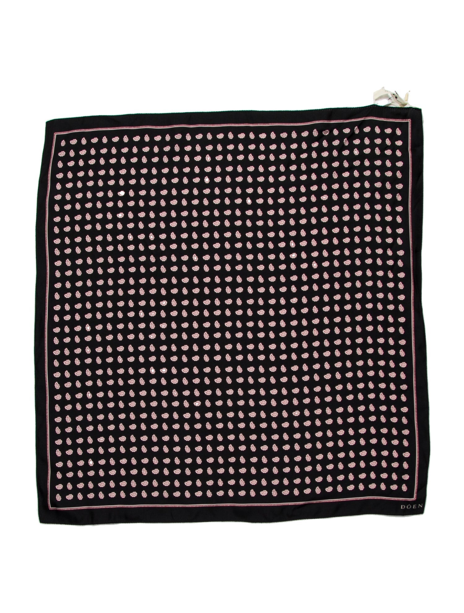 DÔEN Camellia Silk Scarf w/ Tags