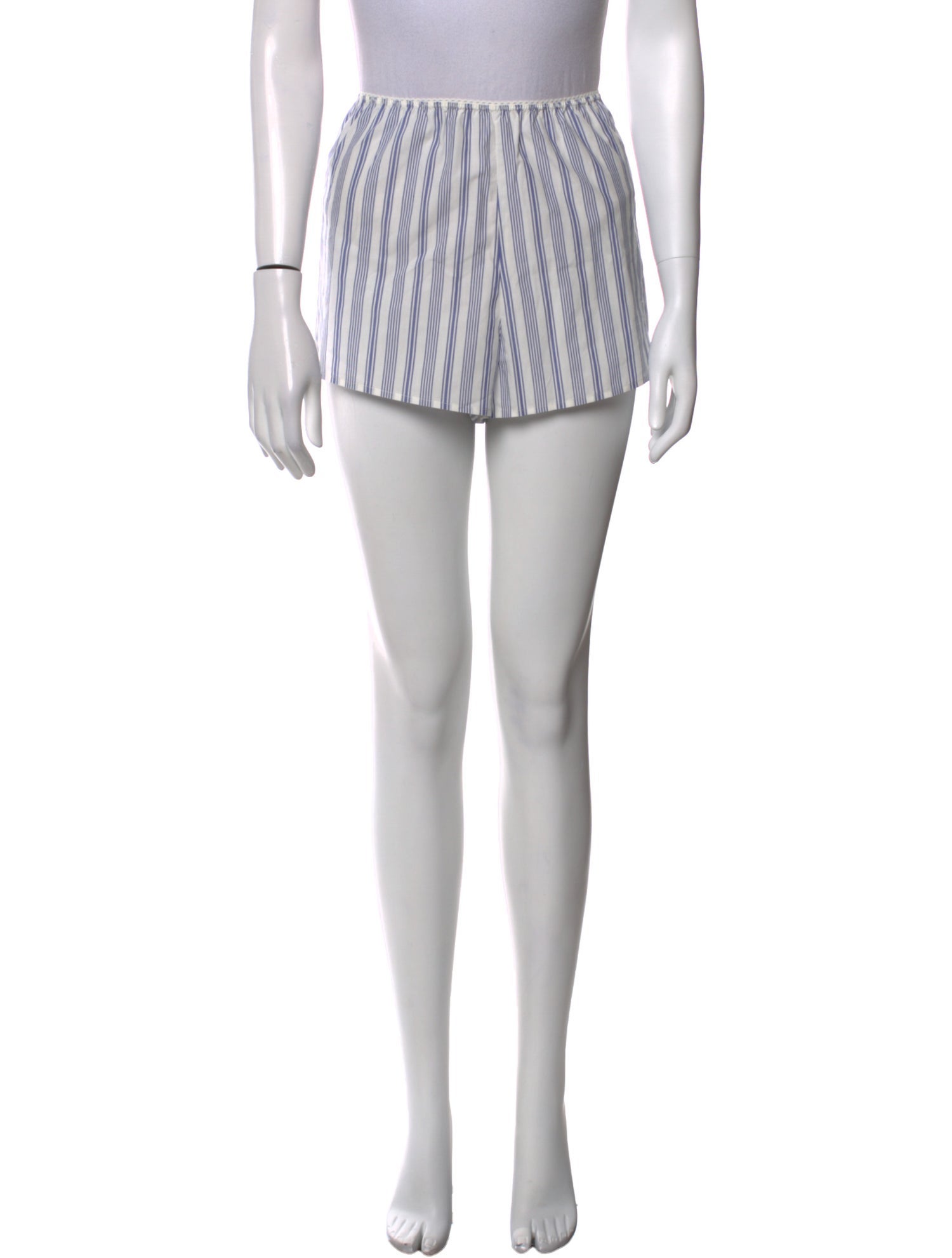 DÔEN Striped Mini Shorts