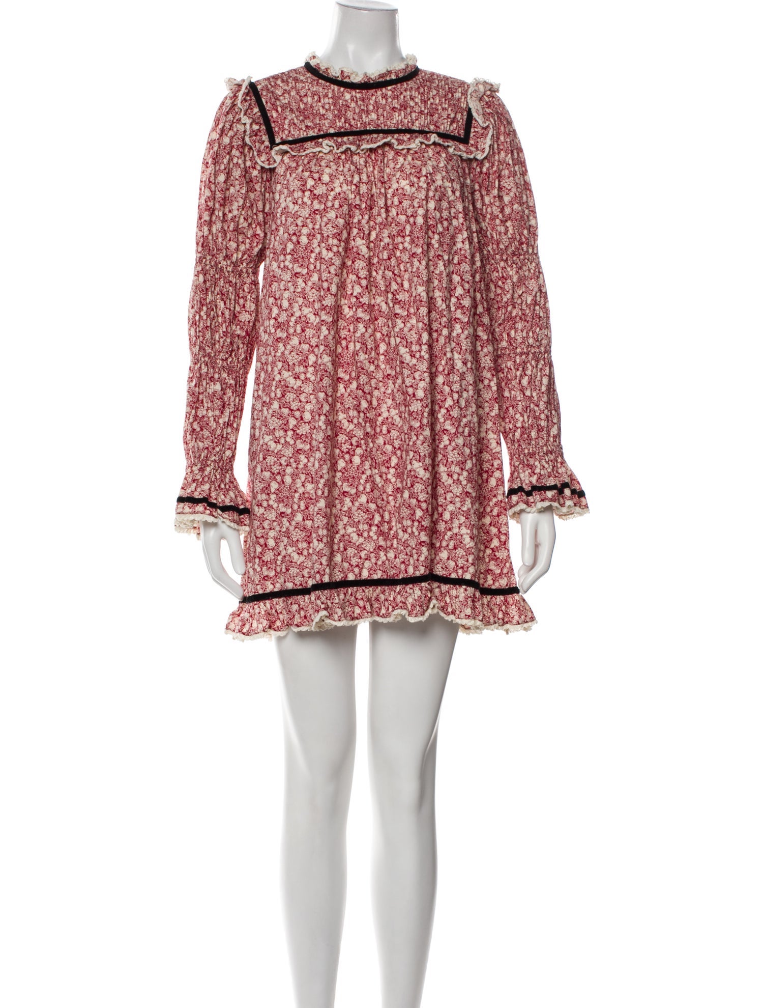 DÔEN Floral Print Mini Dress