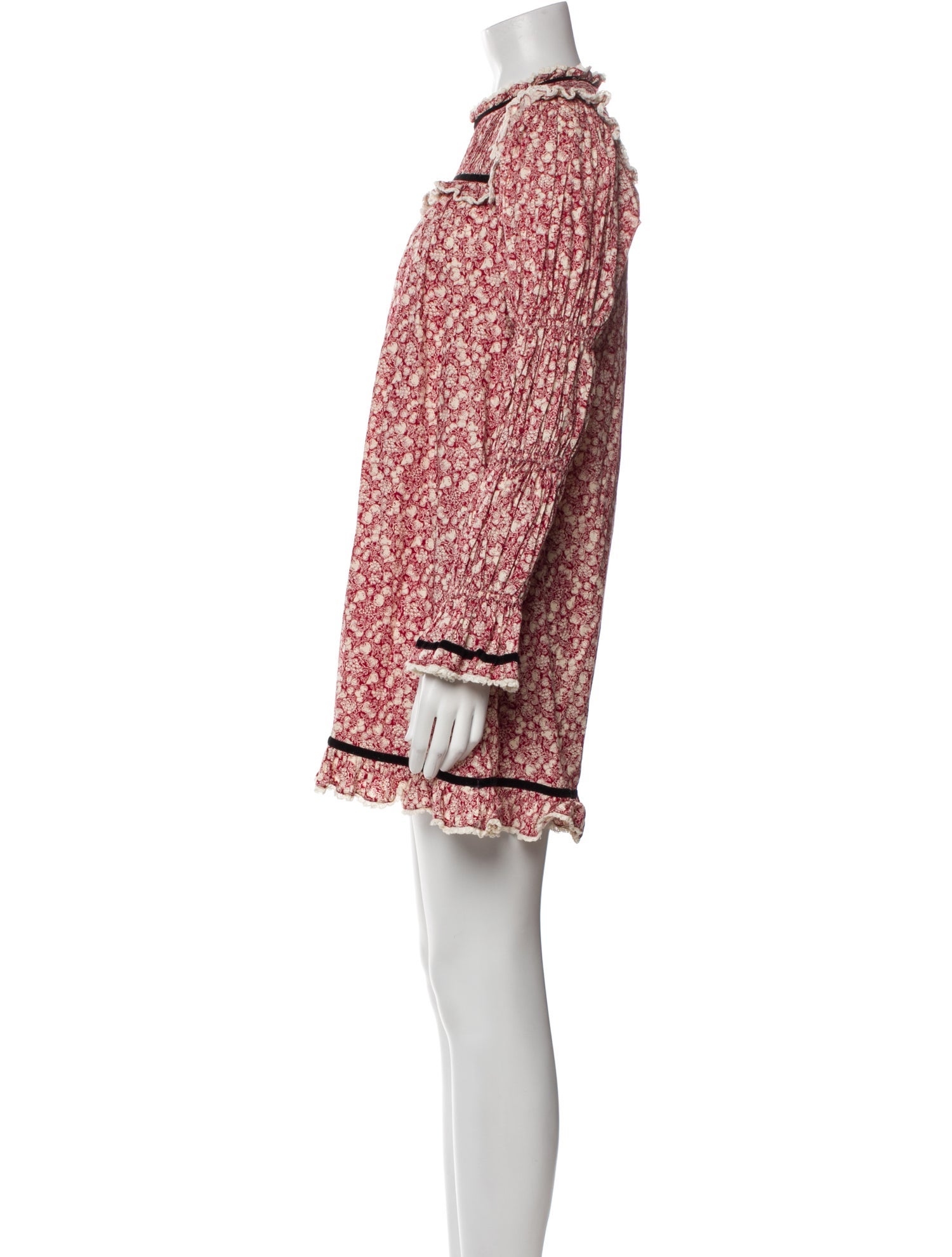 DÔEN Floral Print Mini Dress