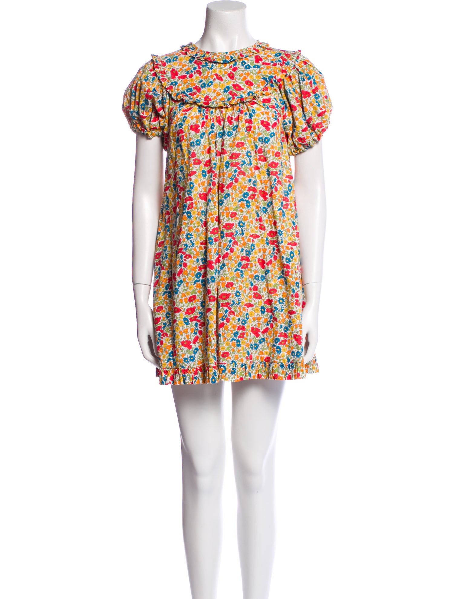 DÔEN Floral Print Mini Dress