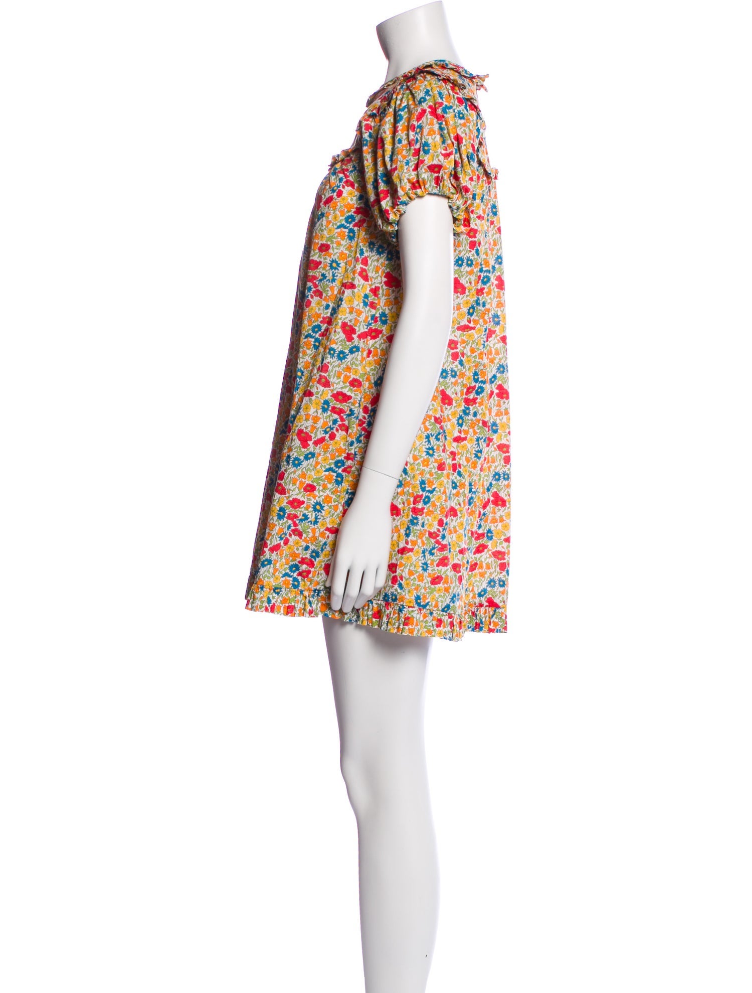 DÔEN Floral Print Mini Dress