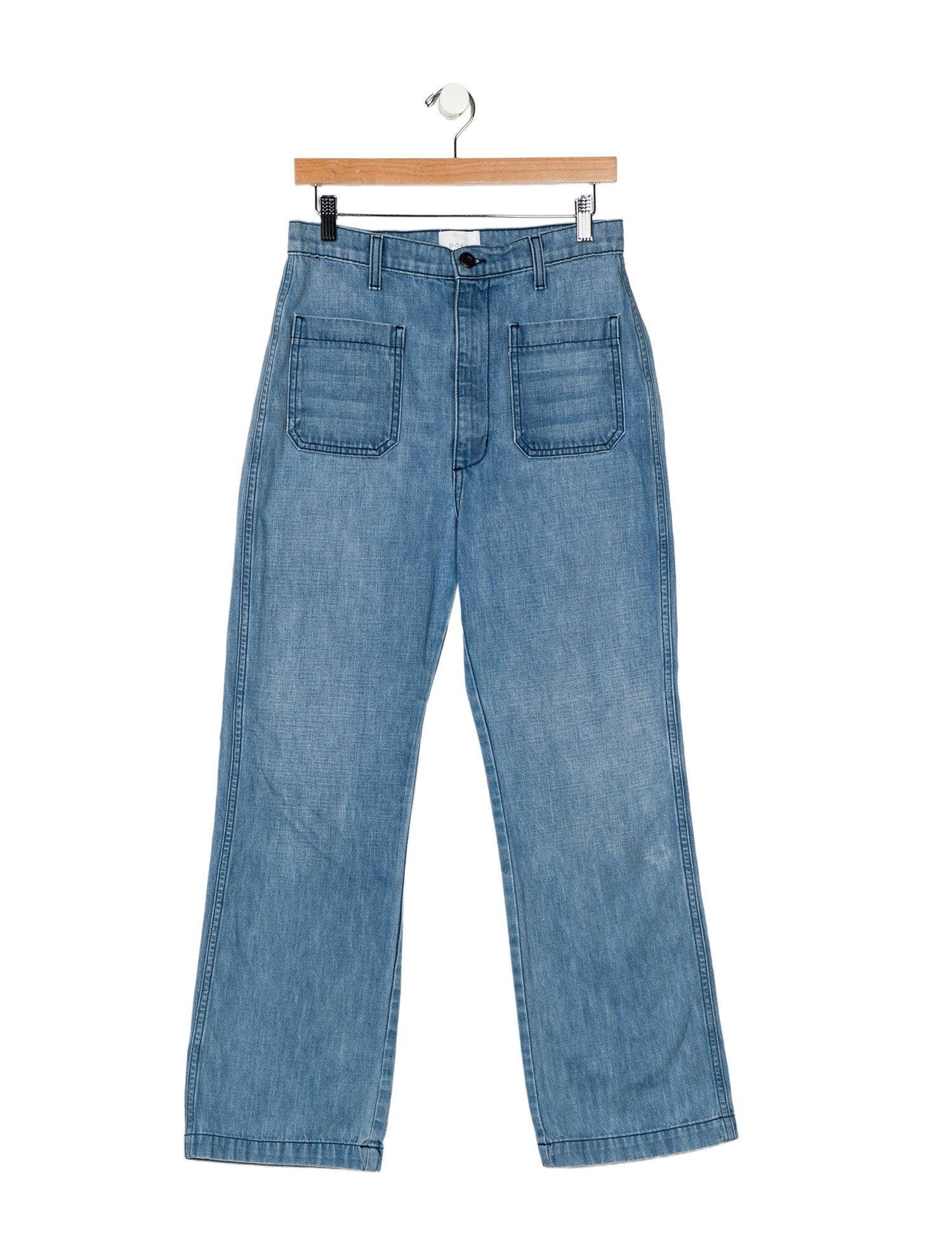 DÔEN High-Rise Wide Leg Jeans