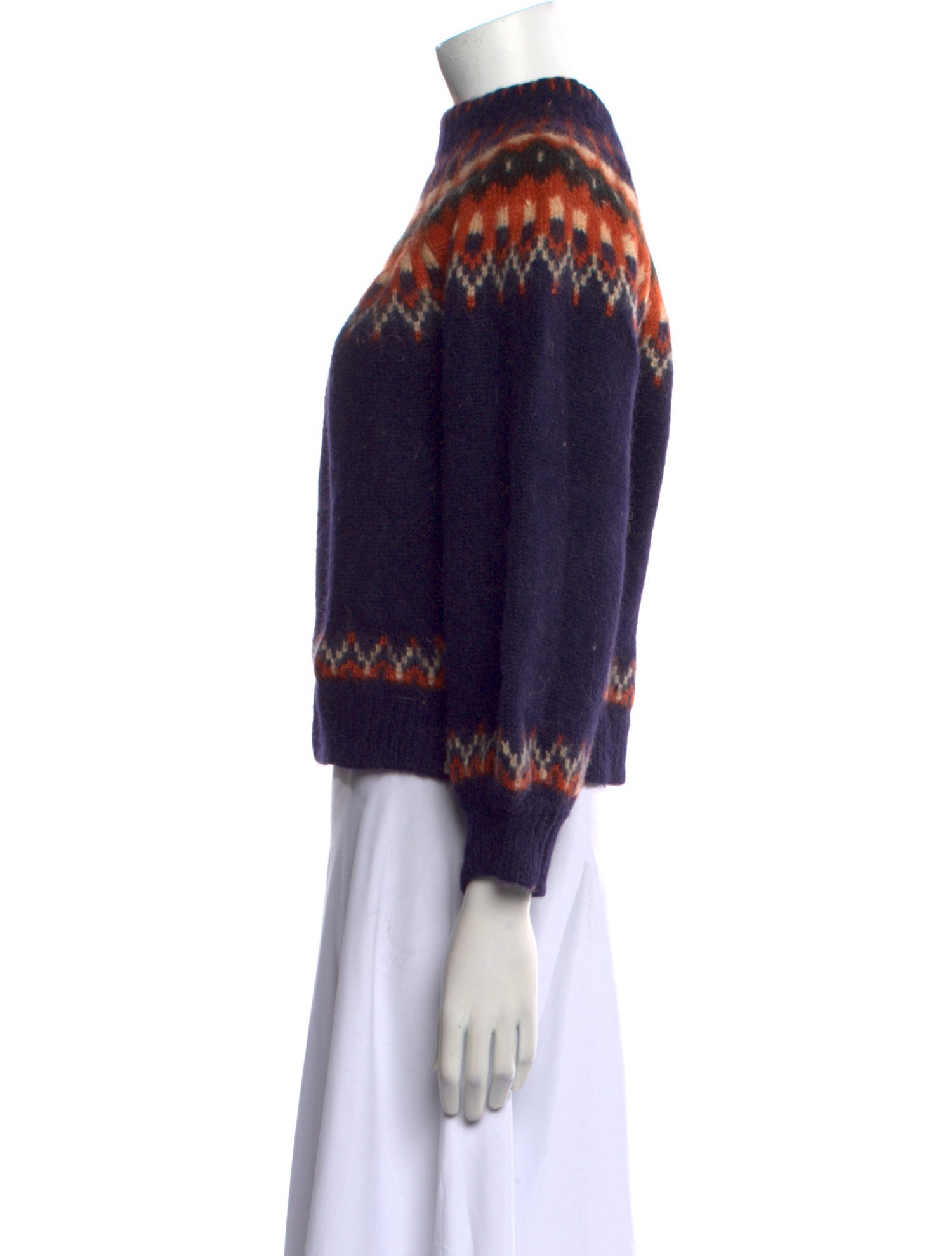 DÔEN Alpaca Printed Sweater