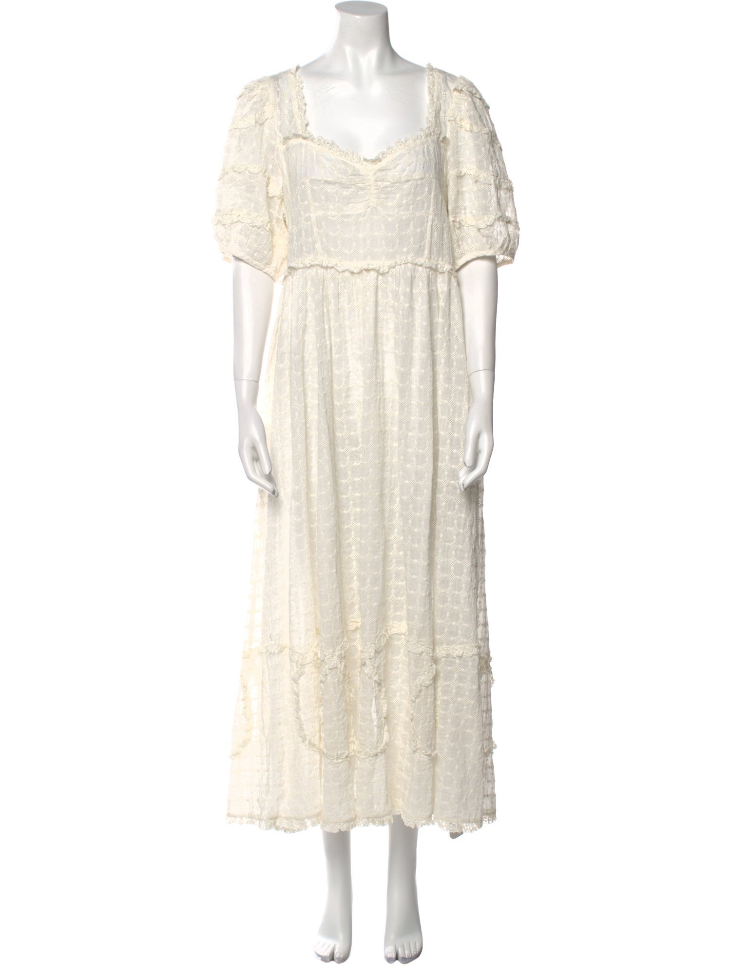 DÔEN V-Neck Long Dress