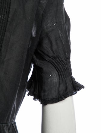 DÔEN V-Neck Midi Length Dress