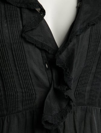 DÔEN V-Neck Midi Length Dress