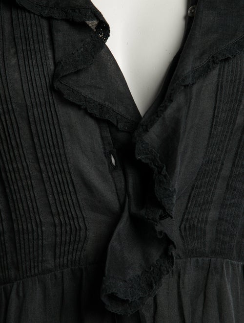 DÔEN V-Neck Midi Length Dress