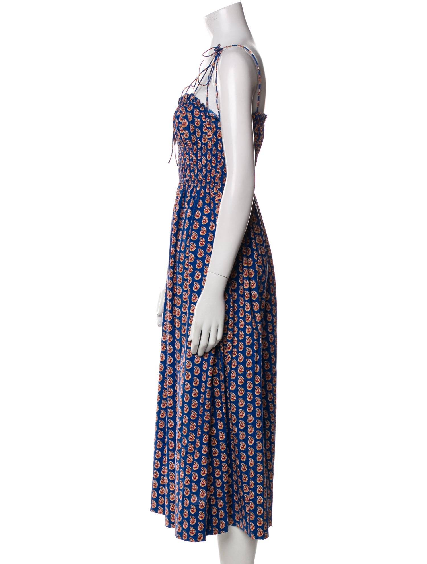 DÔEN Printed Knee-Length Dress