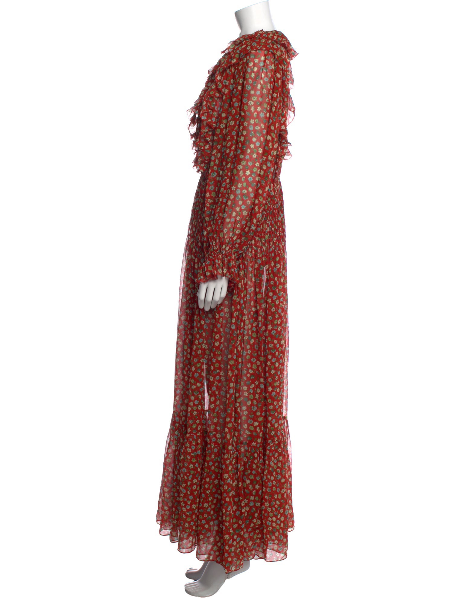 DÔEN Silk Long Dress w/ Tags