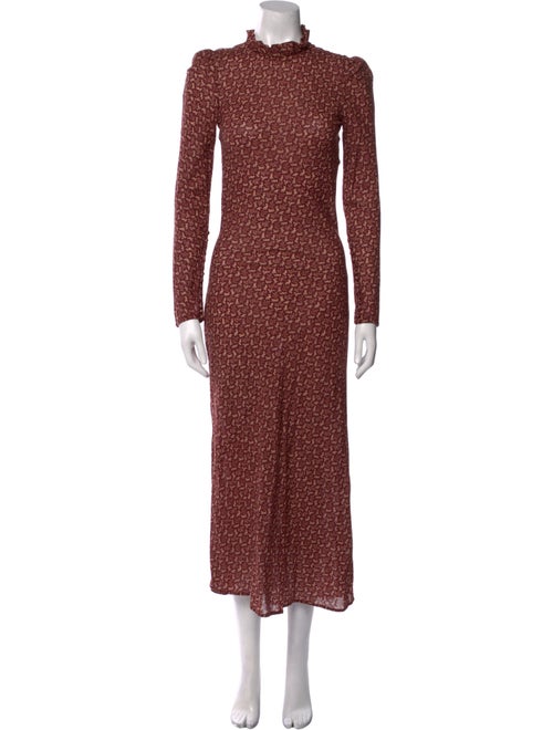 DÔEN Printed Long Dress