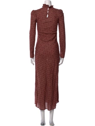 DÔEN Printed Long Dress