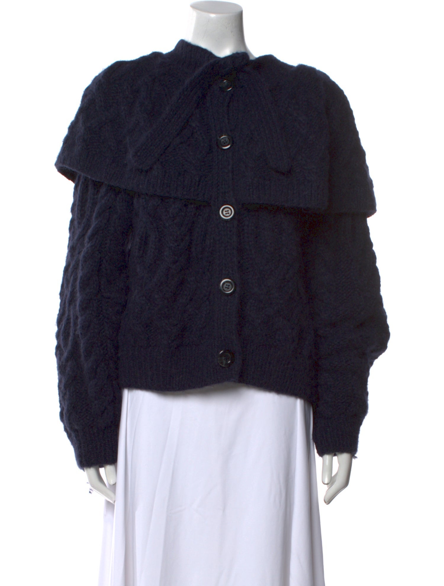 DÔEN Alpaca Mock Neck Sweater