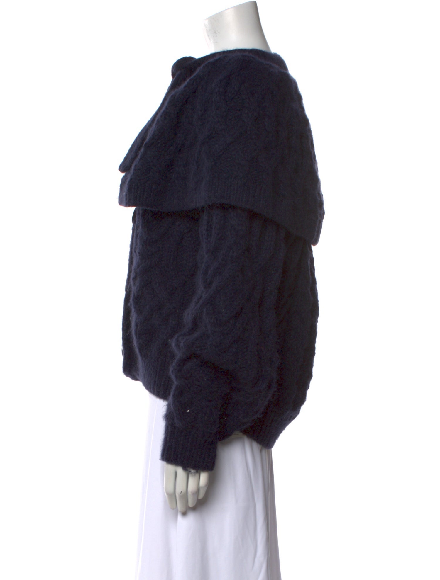 DÔEN Alpaca Mock Neck Sweater