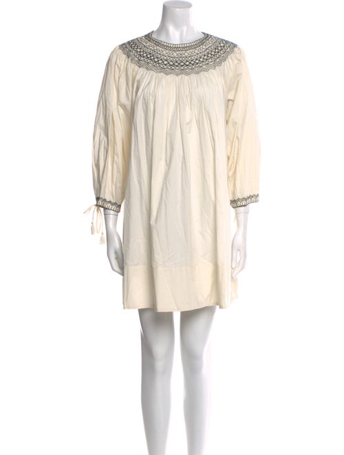 DÔEN Scoop Neck Mini Dress