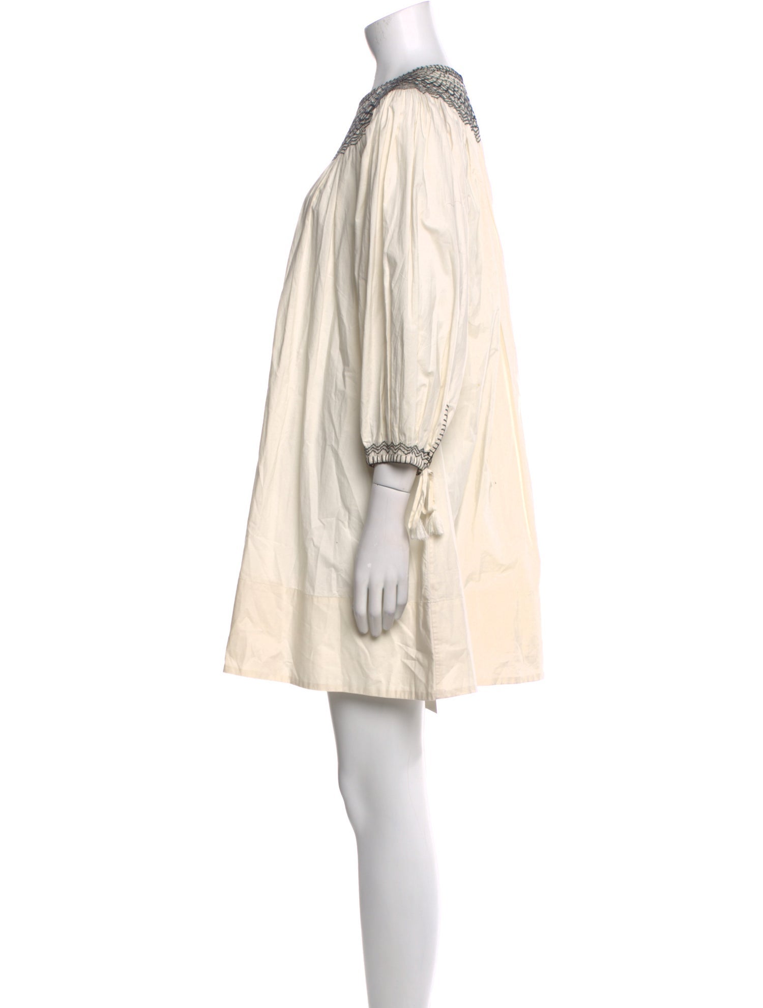 DÔEN Scoop Neck Mini Dress