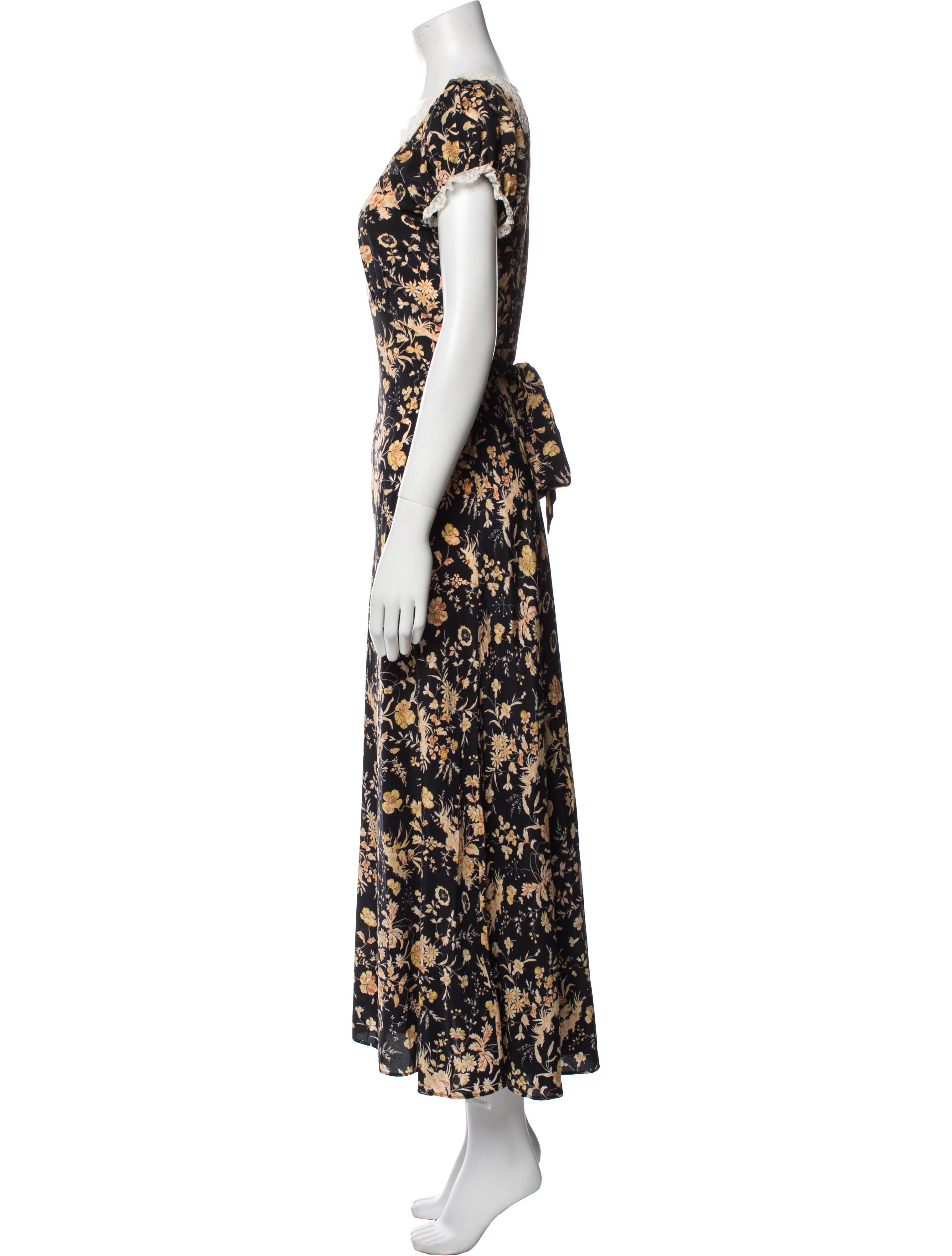 DÔEN Silk Long Dress