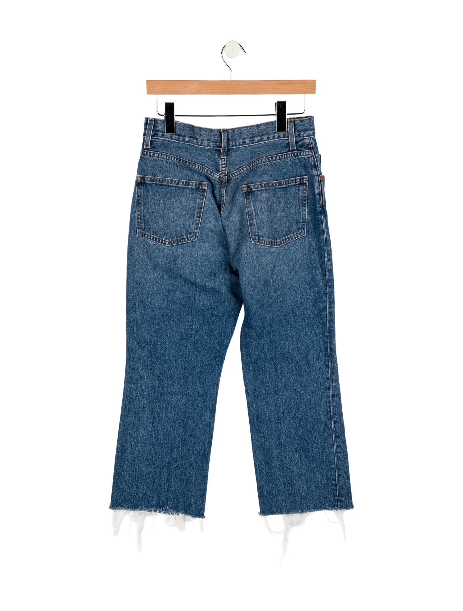 DÔEN Mid-Rise Straight Leg Jeans