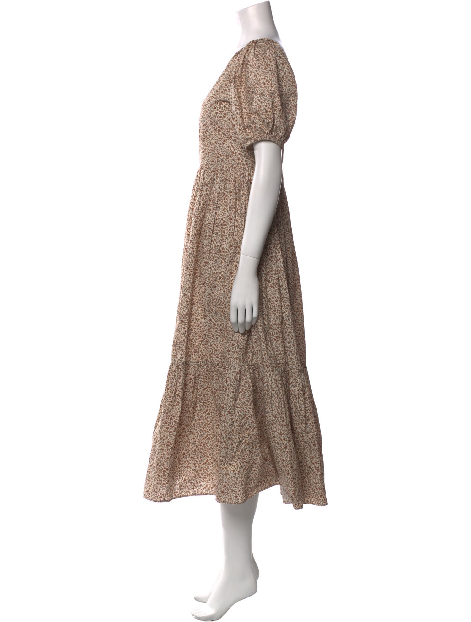 DÔEN Printed Long Dress